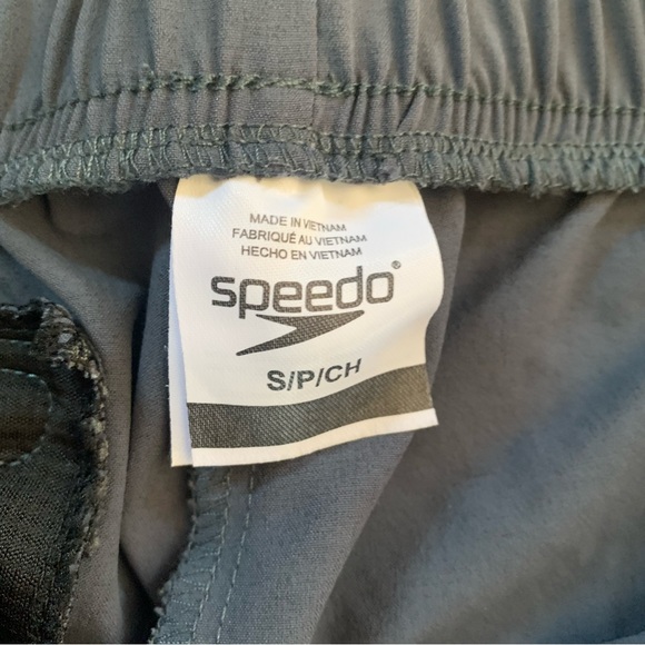2 pair of gray Speedo warm up pants excellent condition - Picture 3 of 8